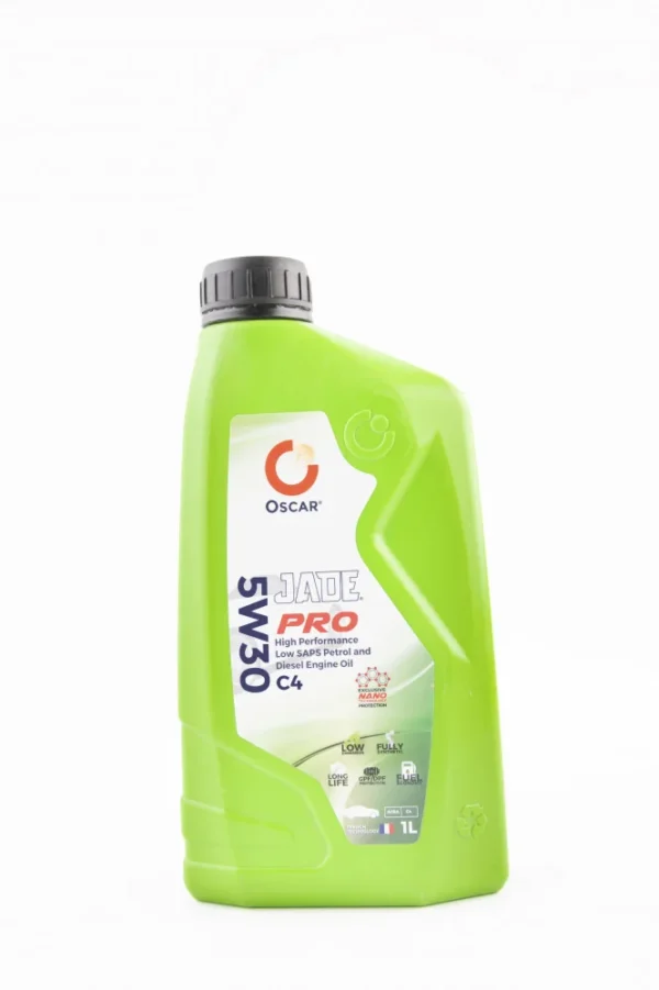 الدزل لسارات محرك زت Oscar Jade Pro SAE 5W30 ACEA C4 DPF Fully Synthetic  و البنزن