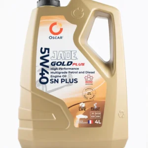 Oscar Jade Gold Plus SAE 5W40 API SN PLUS, SN/CF, ACEA A3/B4 Fully   زیت محرك لسیارات البنزین Synthetic